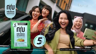 IKLAN NYU HENNA SHAMPOO HAIR COLOUR • 15s (2024)