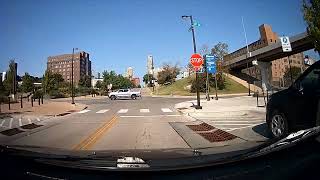 Omaha Riverside park to Old Market area (No Sound)