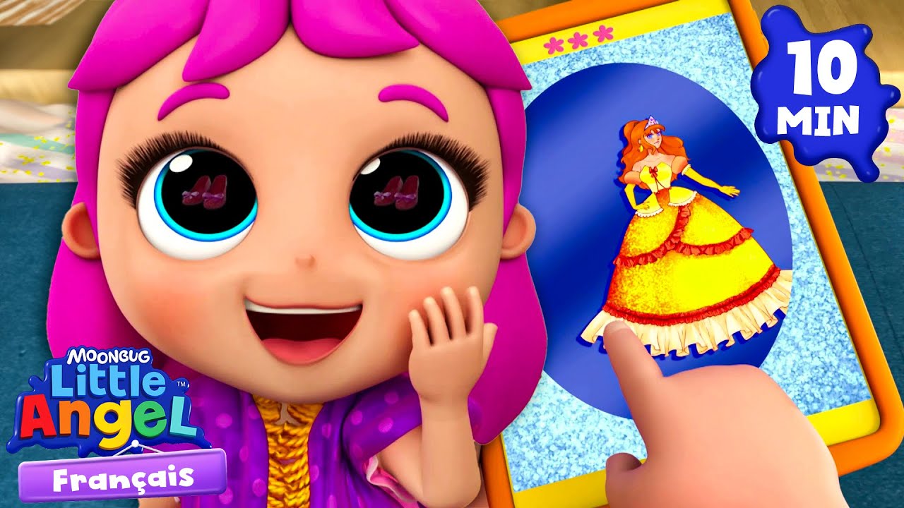 Belle comme une princesse | Little Angel | Chanson + Comptines du Monde / Vidéos Éducatives