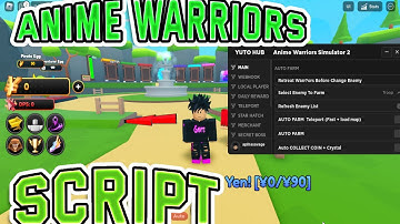 *NEW* Anime Warriors Simulator 2 Script (PASTEBIN 2023) (AUTOFARM MOBS, EGG OPEN, AUTO QUEST  No Key