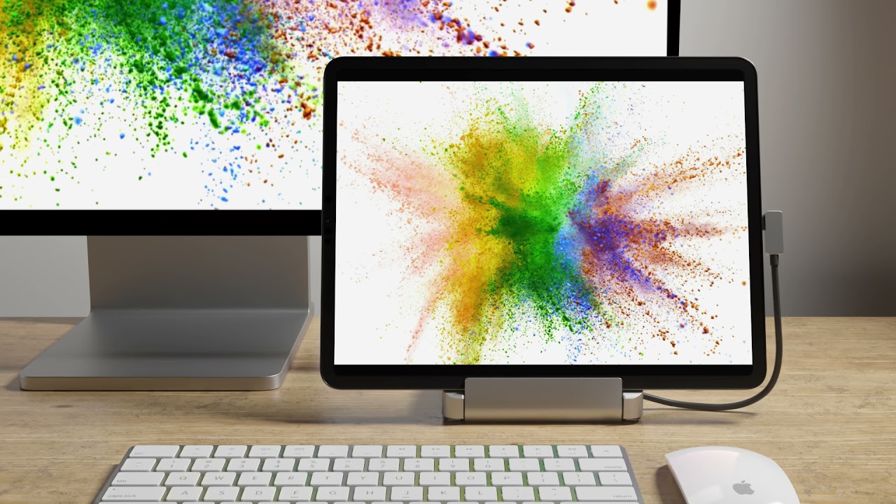 Satechi Aluminum Stand & Hub for iPad Pro