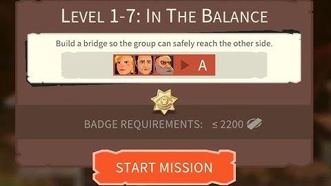 Bridge Construction The Walking Dead 1-7 In The Balance Gold Badge All Undead was killed