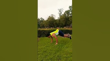 Superman pushups backflip commando flying pushups #calisthenics #fitness #commando #public