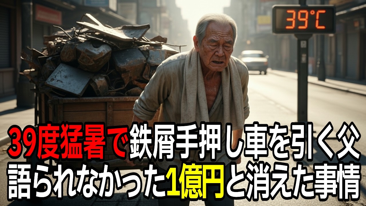 エアコン修理代15万円も惜しんだ息子。1億円を寄付して、父は姿を消した【朗読】【人生ドラマ】