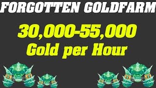 Forgotten Goldfarm: 30,000 - 55,000 Gold Per Hour !