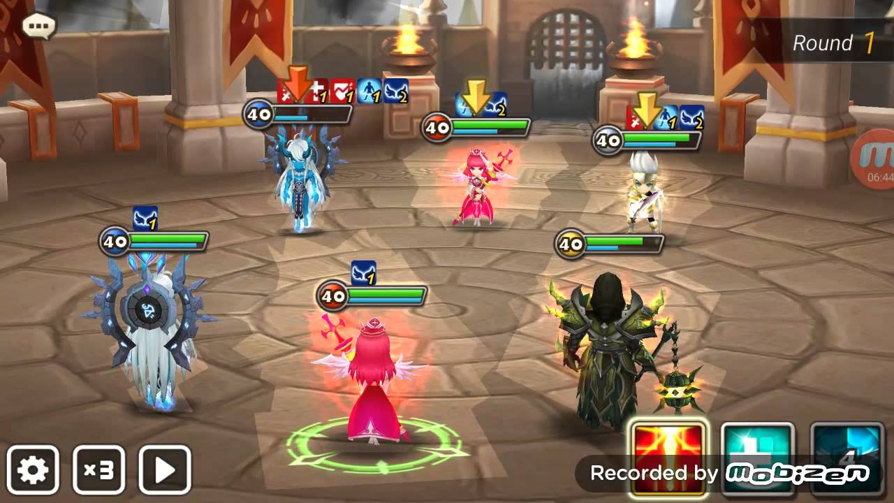 Summoners war guildwars vs gods army