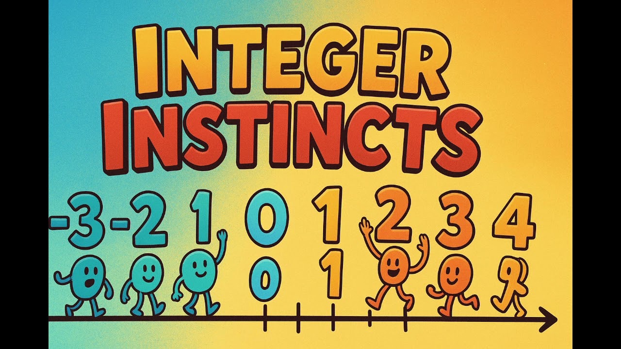 🎵 Целочисленные инстинкты🎵 – образовательный математический рэп для детей!