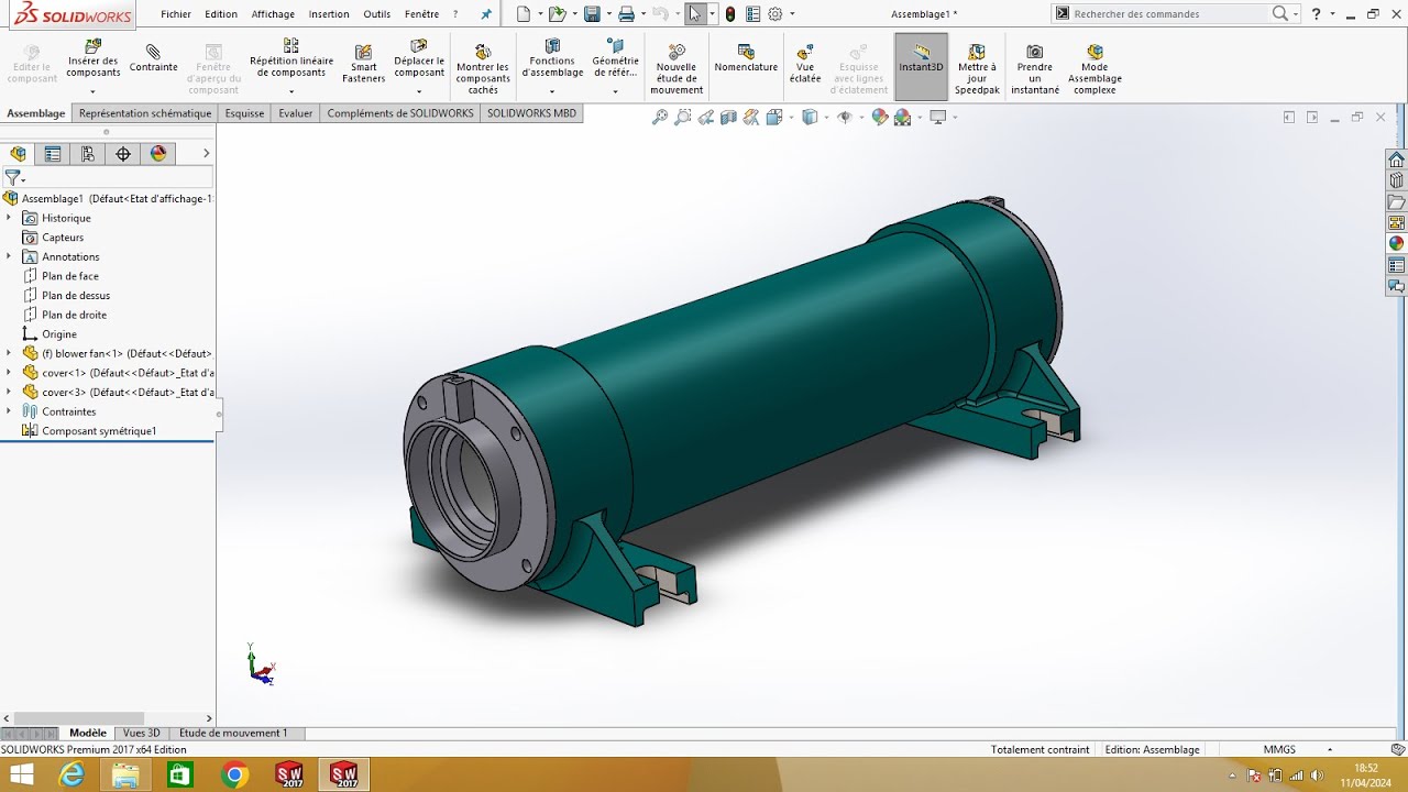 industrial design design a housing of bearings in solidworks YouTube