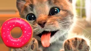 Приключение маленького котенка. В школу с котиком. Игры для детей Приключение маленького котенка. В школу с котиком. Игры для детей