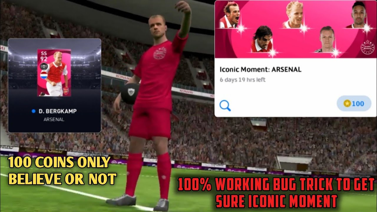 100% Working Trick to get ICONIC from ARSENAL ICONIC MOMENT in Pes2021 | A R N PLAY