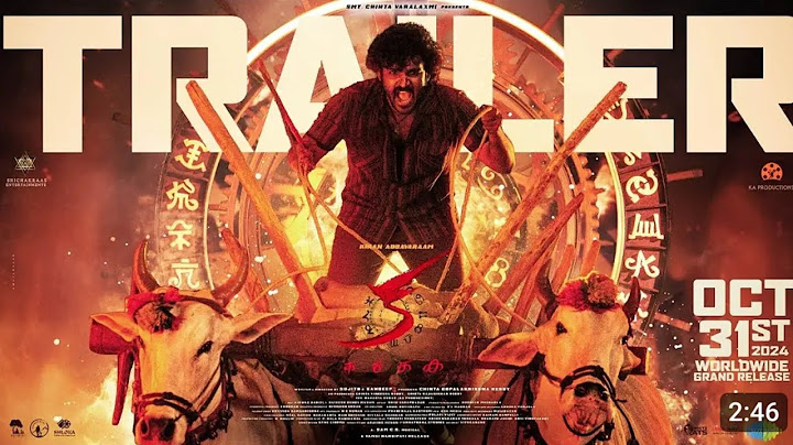 KA - Official Trailer | Kiran Abbavaraam | Srijih & Sandeep| Sam CS | 2024 NEW MOVIE .