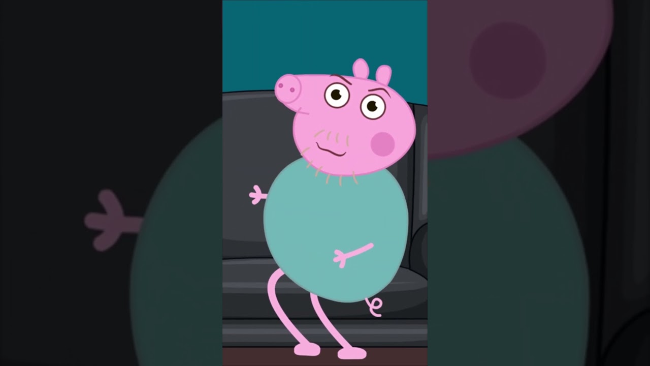 Daddy Pig's Spooky Surprise:Scared by Granny! 