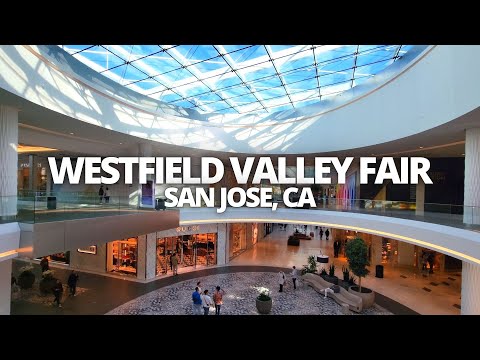 Exploring Westfield Valley Fair in San Jose, California USA Walking