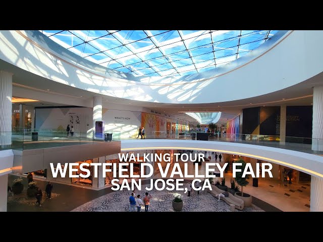 Exploring Westfield Valley Fair in San Jose, California USA Walking