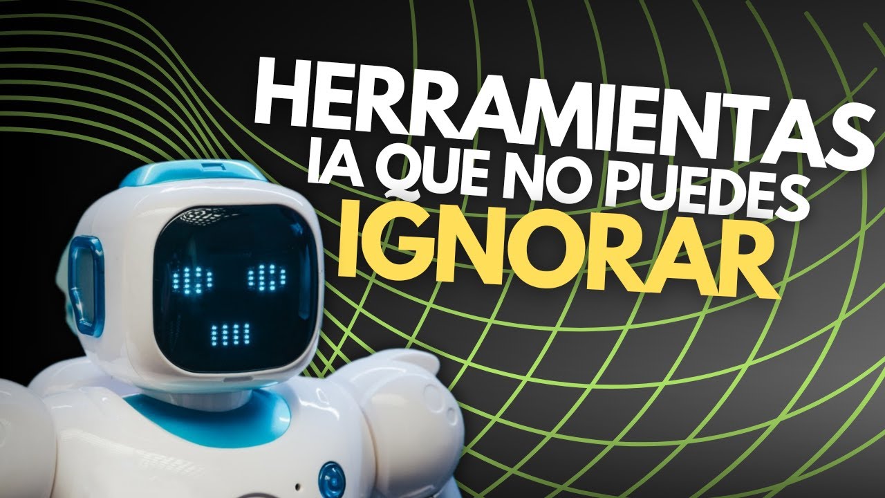 8 HERRAMIENTAS de INTELIGENCIA ARTIFICIAL que no puedes IGNORAR - YouTube