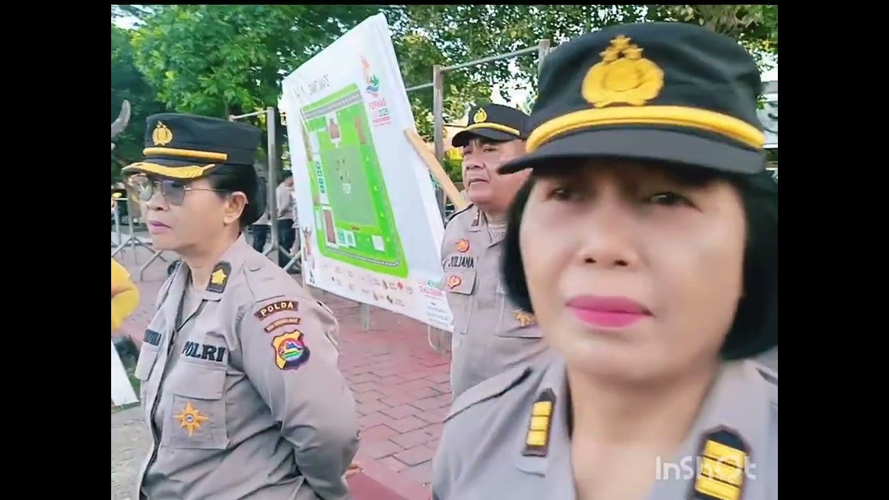 BIRORENA POLDA NTB MELAKSANAKAN APEL PAGI