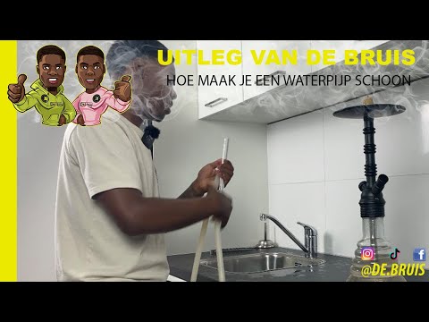 Video: Hoe Maak Je Een Waterpijp Schoon?