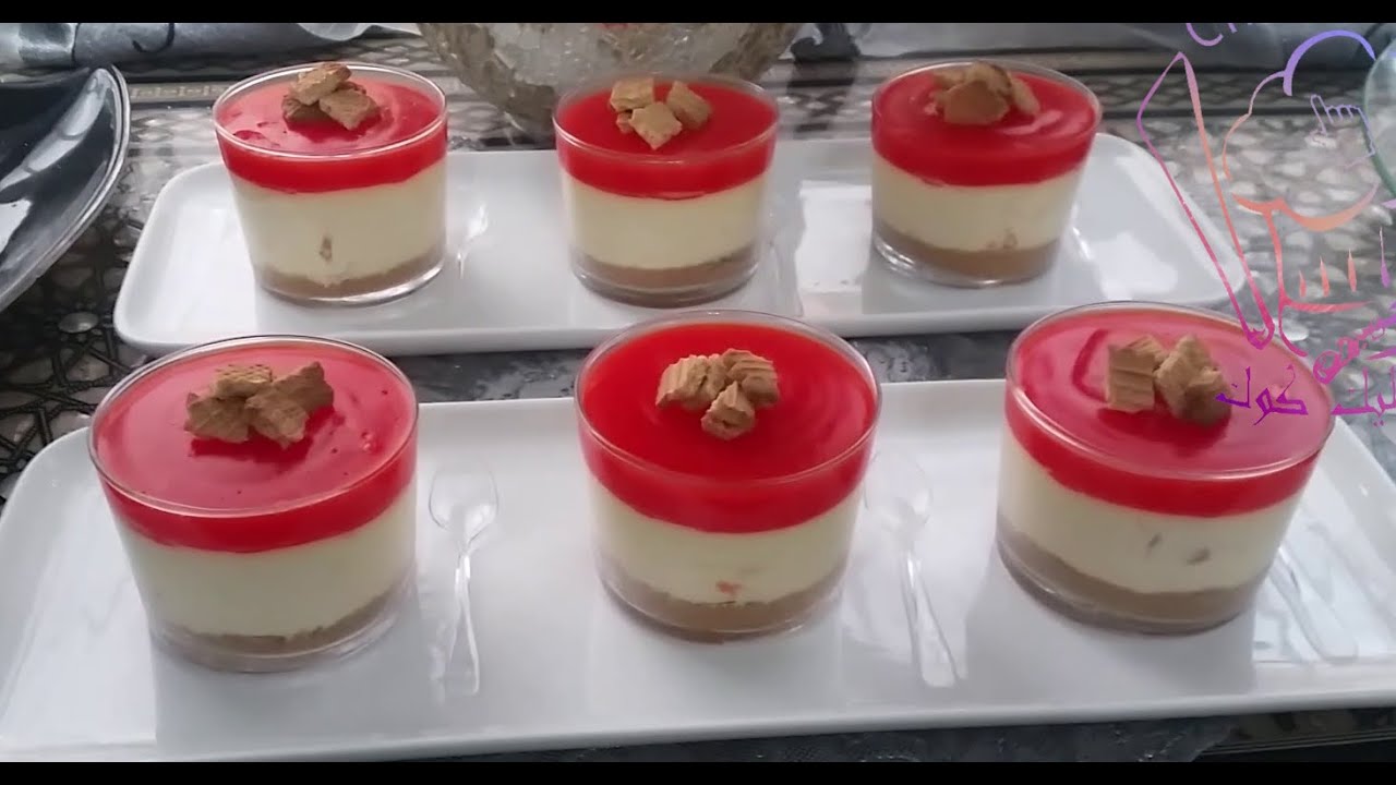 ديسيرطبقات راقي (تحلية) بموس دون جيلاتين لذييييييييييييذ/mango mousse dessert/