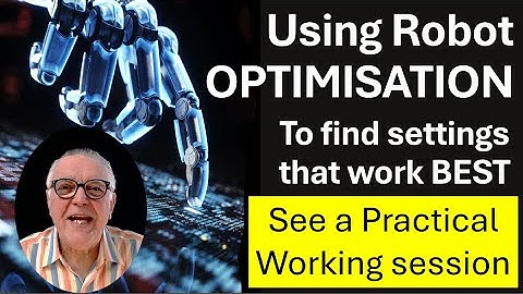 See this unique optimization approach find winning Robot settings
