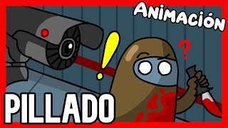 AURON es PILLADO por EL CAMARAS 🎥 - ANIMACIÓN AMONG US