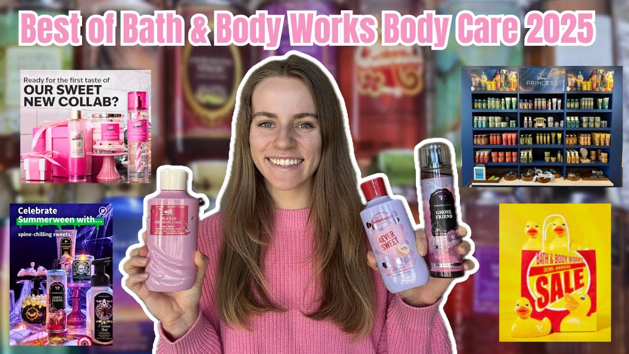 My Bath & Body Works Body Care Favorites of 2025 | Disney, Milkbar, SAS Bringbacks, etc!!