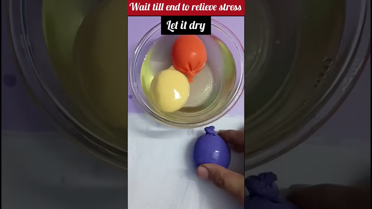 Diy Sticky Balloon Fidget Toy Squishy Shorts Viral Toys Shortsfeed