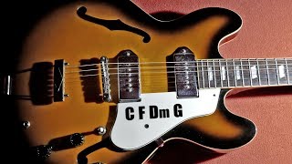 C Major Backing Track, Sweet Slow Guitar Ballad chords