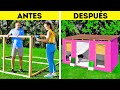 TRANSFORMANDO TABLAS DE MADERA EN UNA LINDA CASA || INCREÍBLES CREACIONES PARA TU PATIO