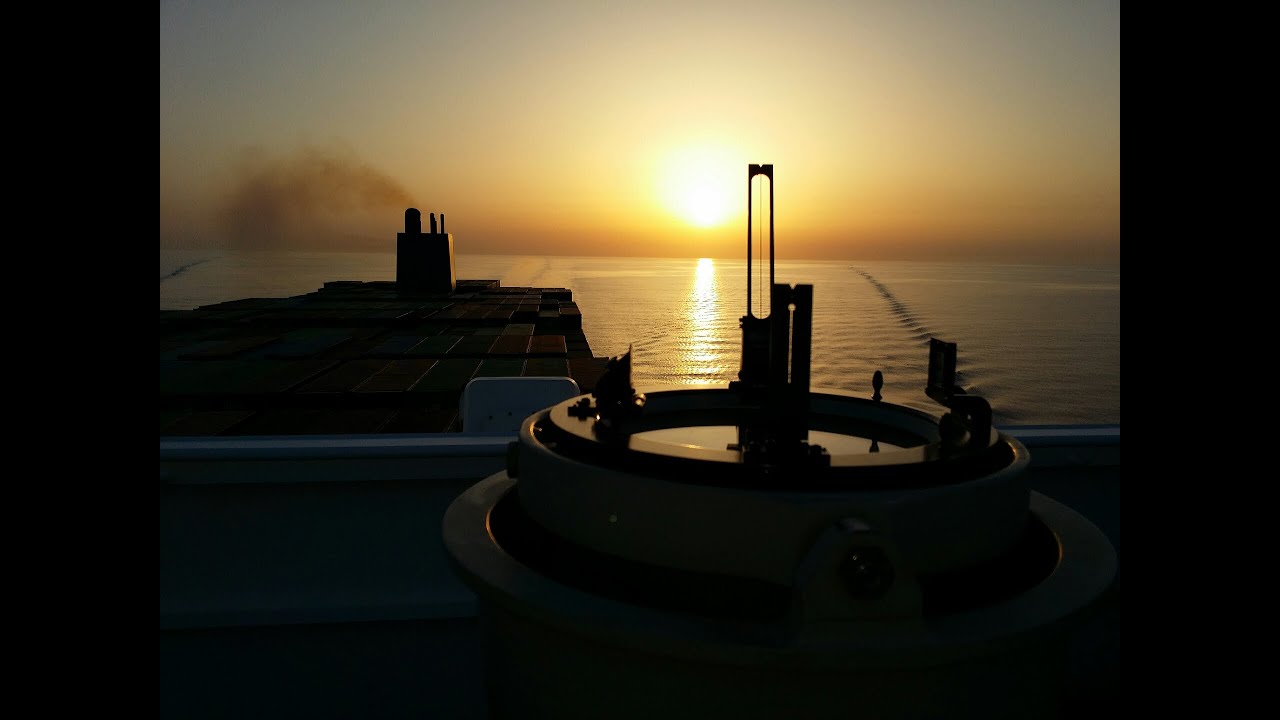 Gyro Compass Bearing with sun. Παραλλαγή πυξίδας με τον ήλιο YouTube