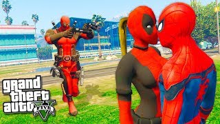 ЧЕЛОВЕК ПАУК И ДЕДПУЛ ДЕРУТСЯ ЗА ДЕВУШКУ ГТА 5 МОДЫ! ОБЗОР МОДА ГТА 5 GTA 5 ВИДЕО ДЛЯ ДЕТЕЙ ГТА ЧЕЛОВЕК ПАУК И ДЕДПУЛ ДЕРУТСЯ ЗА ДЕВУШКУ ГТА 5 МОДЫ! ОБЗОР МОДА ГТА 5 GTA 5 ВИДЕО ДЛЯ ДЕТЕЙ ГТА