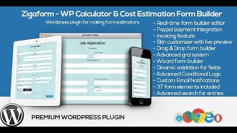 How to create an estimation form | Zigaform WP Calculator & Cost Estimation Form Builder v2.6