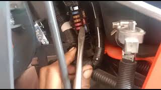 Some information about electrical system for Kubota MU4501
