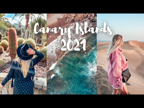 CANARY ISLANDS 2021: Gran Canaria Travel Vlog | Drone 4K | Las Palmas | Puerto de Mogán, Beaches