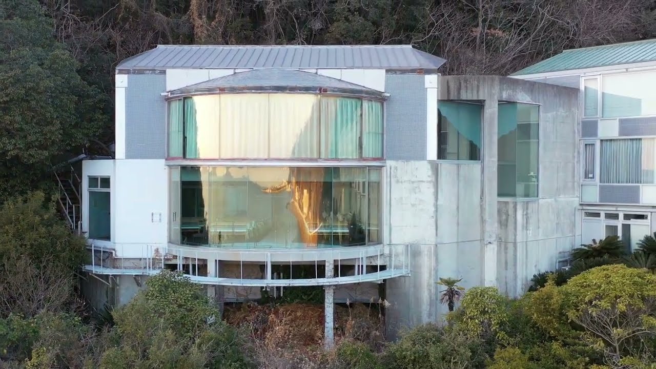 廃墟空撮探訪　ホテル シーショア・リゾート　HOTEL SEASHORE RESORT 兵庫県たつの市　御津町