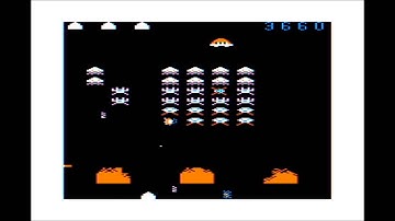 Color Space Invaders (PMODE4) for the TRS-80 CoCo