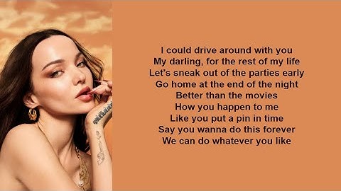 Whatever You Like - Dove Cameron (lyrics)