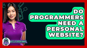 Do Programmers Need A Personal Website? - Next LVL Programming