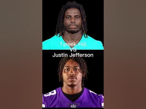 Justin Jefferson VS Tyreek Hill #nfl - YouTube