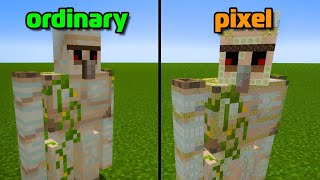 Blocks inside pixels