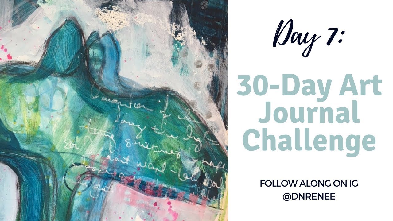 Week 3 ~ Awareness ~ 52 Week Art Journaling Challenge ~ 
