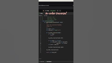 Leetcode 530 - Minimum Absolute Difference in BST  #faang #leetcodepython #coding  #codinginterview