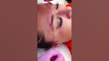 Brow mapping #browlamination #browmapping #browtint #browwax