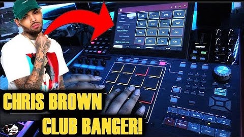 How to Make a CLUB BANGER BEAT for Chris Brown (MPC X Beat Makin Tutorial) MPC Live 2, MPC One
