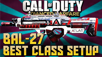 Call of Duty Advanced Warfare: Best BAL-27 Class Setup! - (Call of Duty Multiplayer Gameplay)