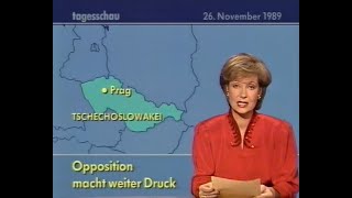 ARD 26.11.1989 - Tagesschau