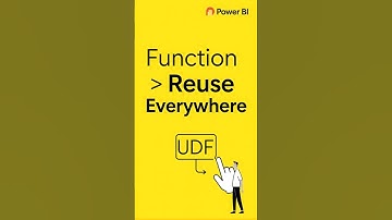 UDF in Power BI: Power Query & DAX Simplified