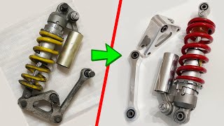 Замена масла и обслуживание амортизатора мотоцикла / Motorcycle shock absorber maintenance