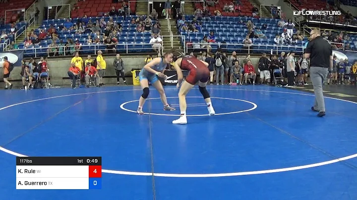 117 Lbs Cons 16 1 Kylie Rule Wisconsin Vs Abigail ...