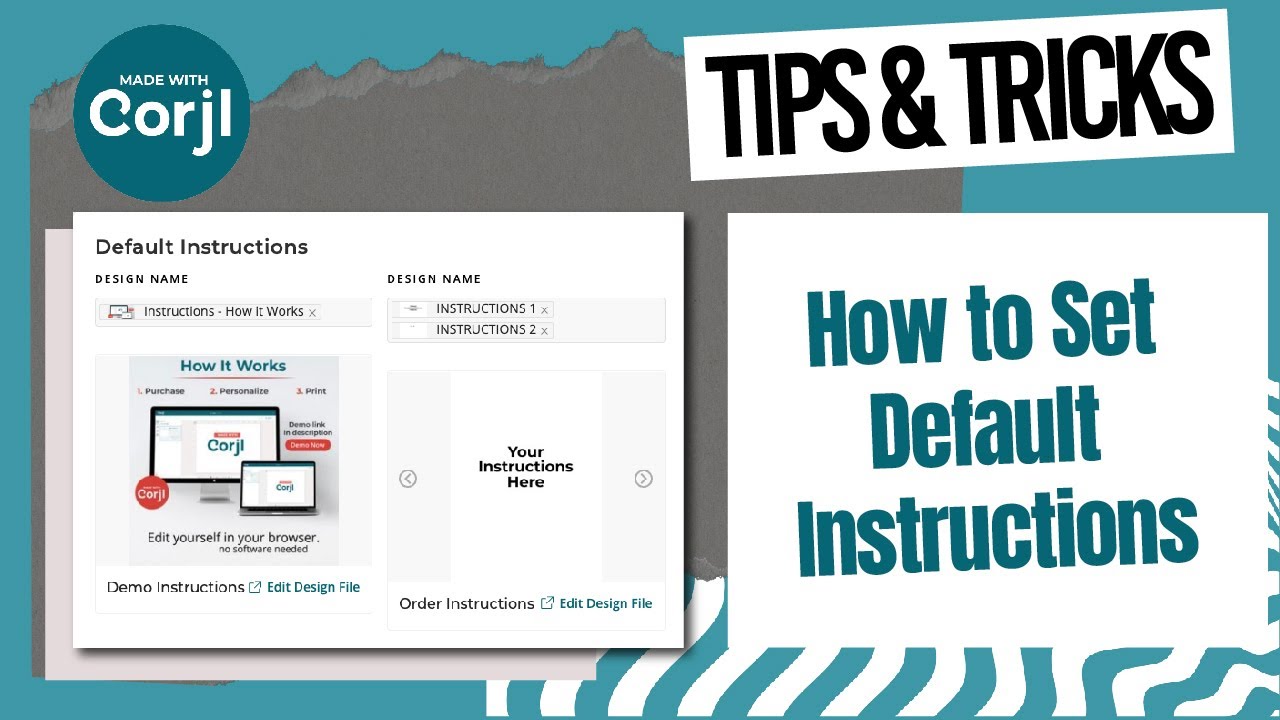 Adding Global Instructions & Editing existing instructions - YouTube