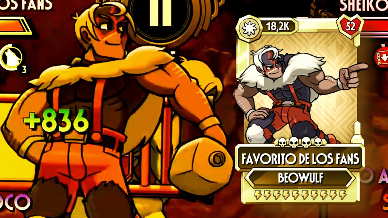 🥮BEOWULF FAVORITO DE LOS FANS 🥮FAN FAVORITE  |  Skullgirls Mobile